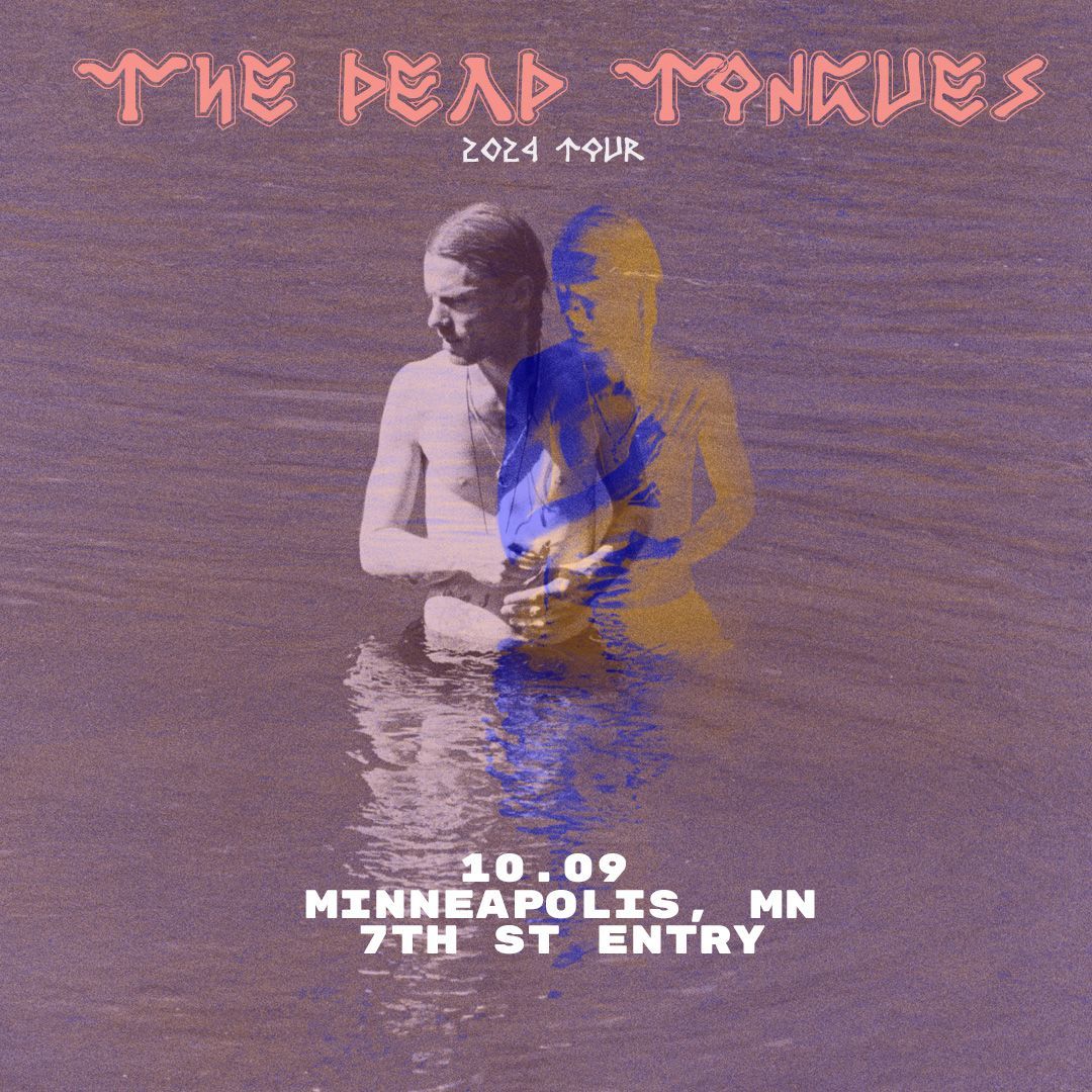 Just Announced: @thedeadtongues in the 7th St Entry on October 9. On sale Friday → firstavenue.me/3UvhHKg
