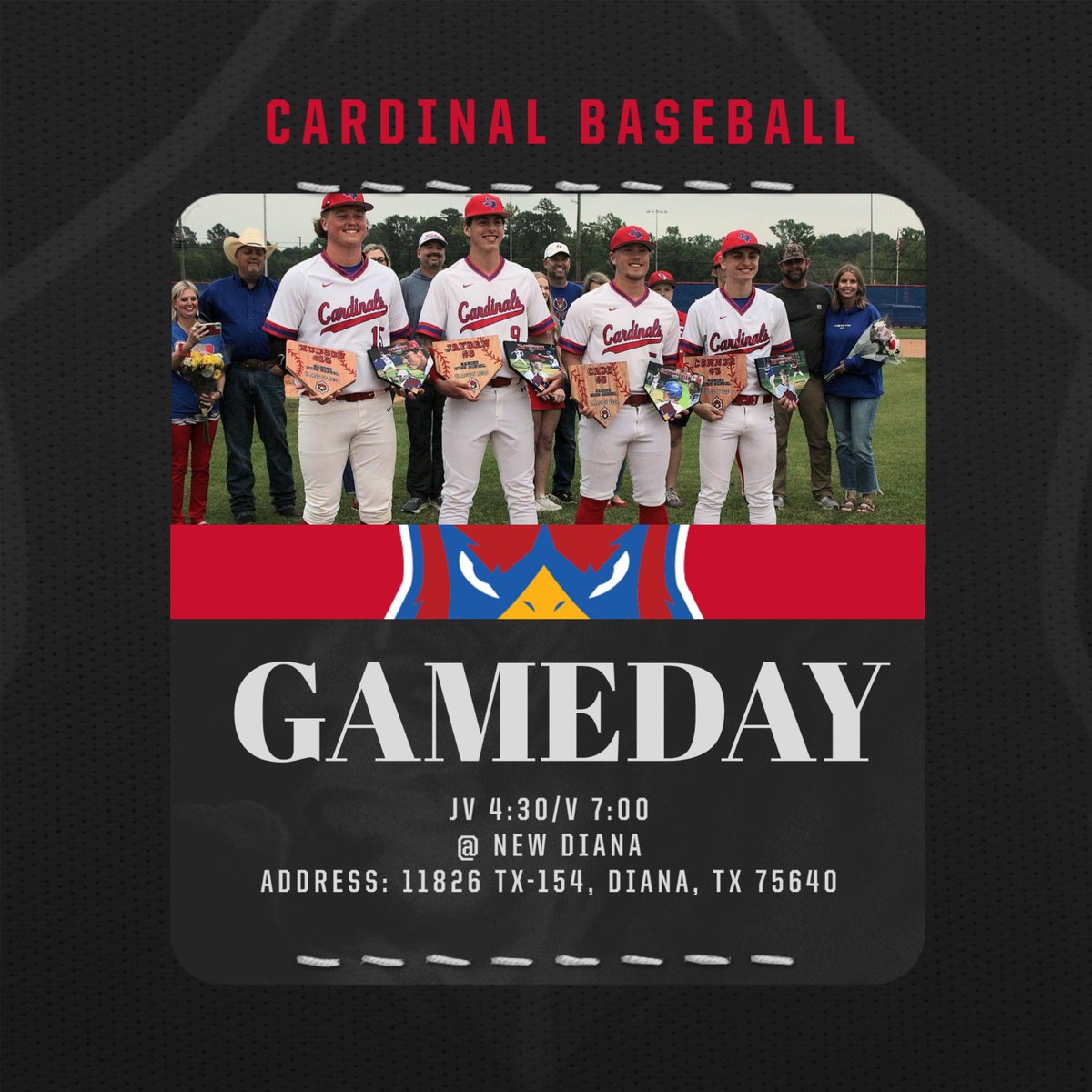 BASEBALL @ NEW DIANA! 
#CARDINALPRIDE