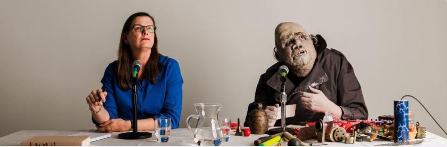 Hunchback like you've never seen it before...in a barn! Come to Lake Geneva's lovely Tiny Tempest Farm on May 25 to see Diana Slickman &amp; Colm O'Reilly in Mickle Maher's "moving meditation on collaboration and the creative process" (per the Chicago Reader). tickettailor.com/events/theater…