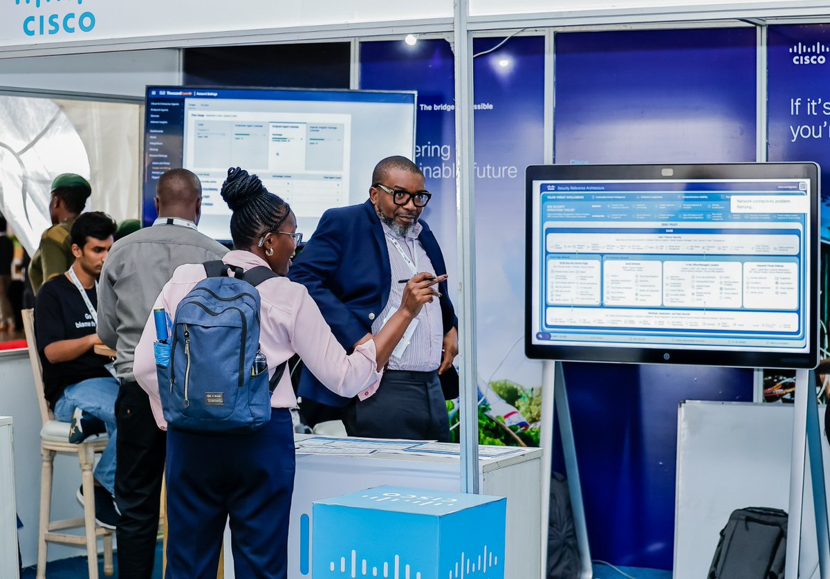 Interactions and networking happening at the #ConnectedAfricaSummit2024.  Visit the exhibition booths to create partnerships and be part of the conversation on digitising Africa.

@CiscoAfrica @awscloud @DellTechEA
