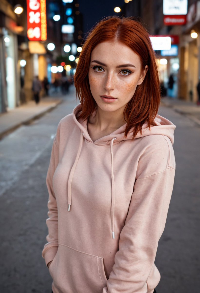 Elise_FoxyRed's tweet photo. Hey, how are you today? 😊
#redhead #ginger #redhair #orangehair #model #instagirl #aigirl #iamodel #hoodie #street #beauty #photoshoot https://t.co/PpVjixwGob