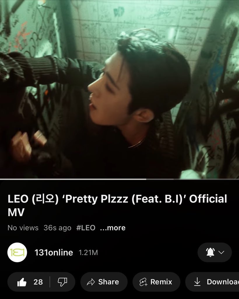 LEO ft B.I ‘Pretty Plzzz’ Music Video Out Now! Watch, like, comment and share 🔗 youtu.be/JTZS4l9-U1U #FeatBI #HANBIN #BI #비아이 #ビーアイ @shxx131bi131 @BI_131official