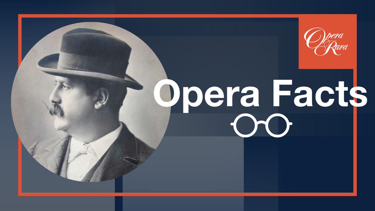 Ruggero Leoncavallo was born #OnThisDay in in 1857! His first and most famous opera is of course Pagliacci but he wrote many others including Zazà and Zingari both of which we have recorded. Both are available to listen to via our YouTube channel 🎧 ow.ly/Cmv250Rm37i