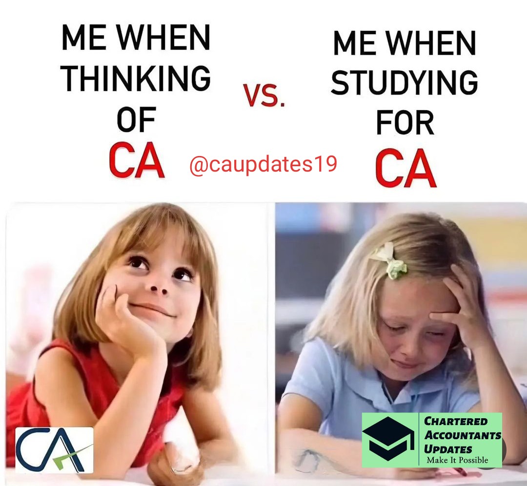 😁😁😁

#Education #CharteredAccountantsUpdates #ICAI #CAStudents #charteredaccountants #castudent #icsi #ca #companylaw #camotivation #camemes #cajokes #cafoundation #caipcc #cafinal #calife #programme #caquotes #meme #memesdaily #darkmeme #CharteredAccountant #CACommunity