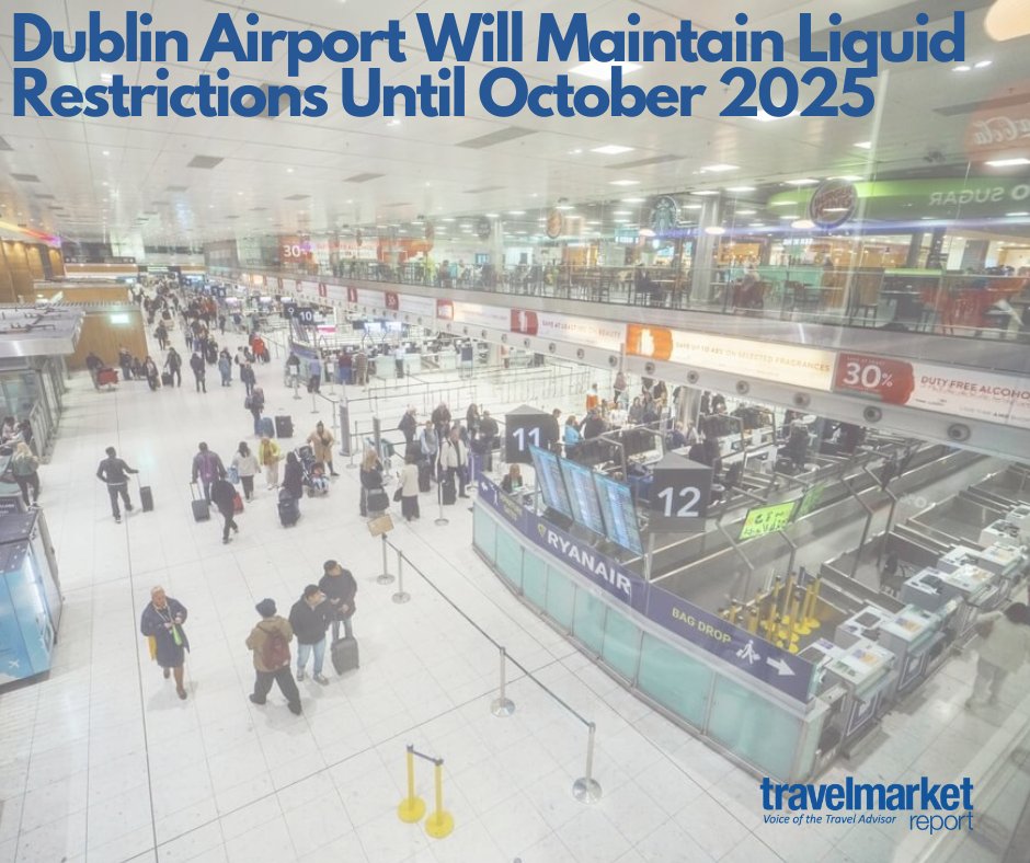 Until at least the end of summer, keep those liquids in separate bags as the current rules stay put at Ireland’s Dublin Airport. #DublinAirport #TravelUpdates #SecurityUpgrade #TravelNews 

Read More: ow.ly/vnQc50RmeH9