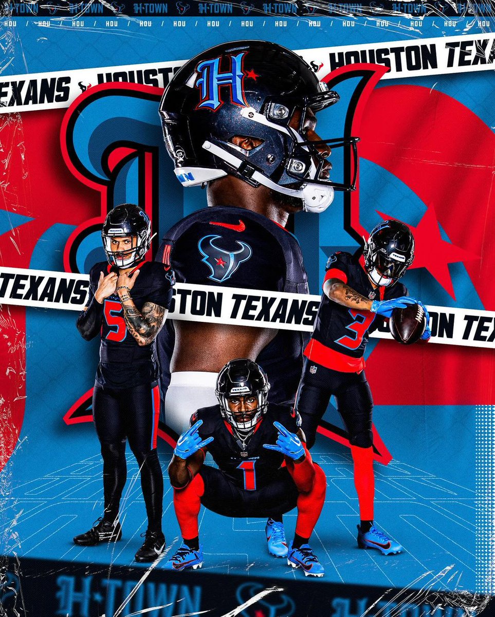 The Texans new uniforms are finally here 🤘🔥 📷: @HoustonTexans