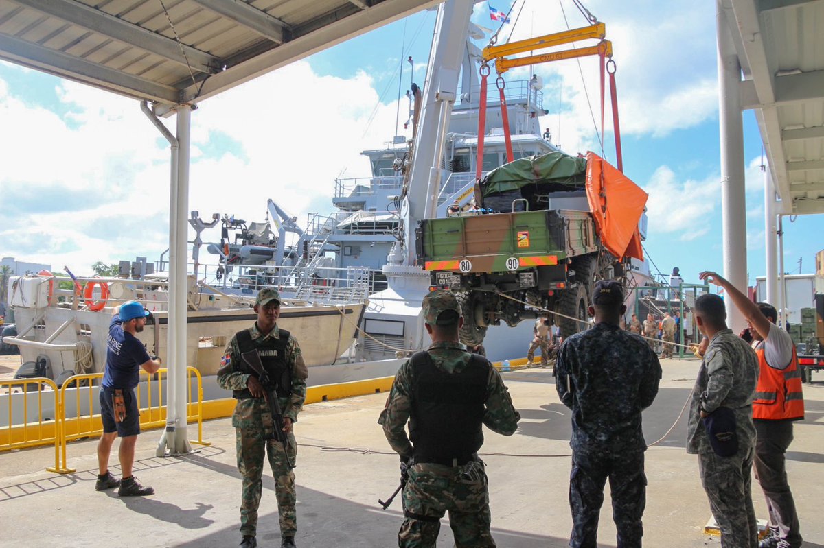 📍Dominican Republic | 🇫🇷🇩🇴 annual military partnership activity #DUNAS.   👉 Large cooperation strenghtening 🇫🇷🇩🇴 ties : infantry combat training or anti-trafficking exercises at sea. Multiple activities demonstrating our common willingness to address the regional challenges.