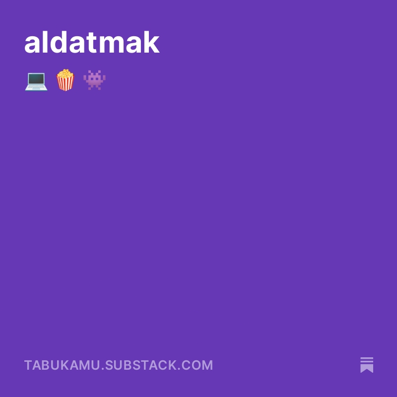 E-bültenimizin bu haftaki sayısında flört ilişkilerinde aldatma konusunu ele alıyoruz. Aldatmanın tanımı ilişkiden ilişkiye göre değişir mi, ne aldatma sayılır ne sayılmaz gibi sorular üzerinden aldatmayı ve türlerini inceliyoruz.👾 #aldatmak #ilişkiler
tabukamu.substack.com