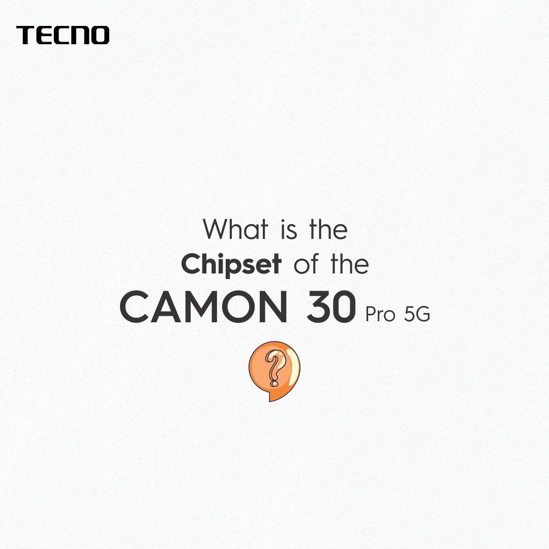 Share your response using #CAMON30Series

We'll randomly pick 4 correct answers across our socials and reward them with a CAMON 30 gift box. 🎁

#LeadingRole