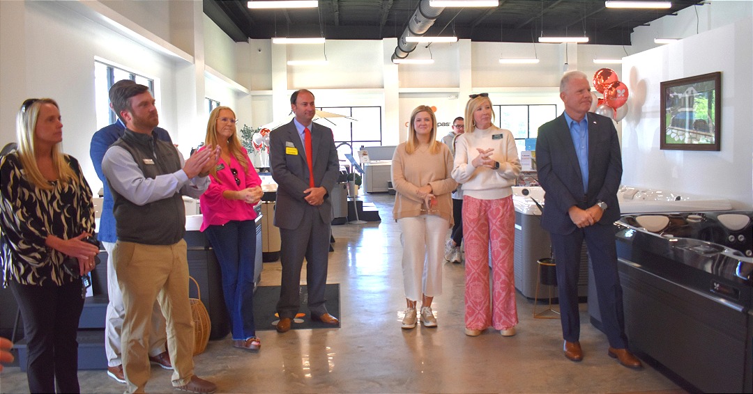 DothanAreaChamb's tweet photo. We had a fantastic Ribbon Cutting for Hughes Pools and Spas in Dothan! Hughes Pools can help with all things swimming pool and spa related. Visit their website at https://t.co/os3gDc2gK2 to see their amazing work! #RibbonCutting #HughesPools #SwimmingPoolExperts #DACC https://t.co/AeXY6ucWKd