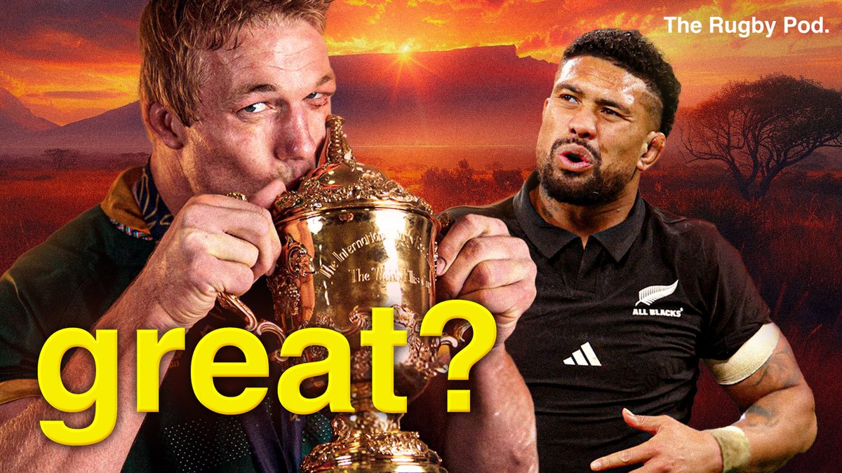 PSDT or Ardie? Do you HAVE win a RWC to be a GREAT? @jimhamilton4 and Dan Biggar discuss: bit.ly/3QeHnZh on Youtube 📼
