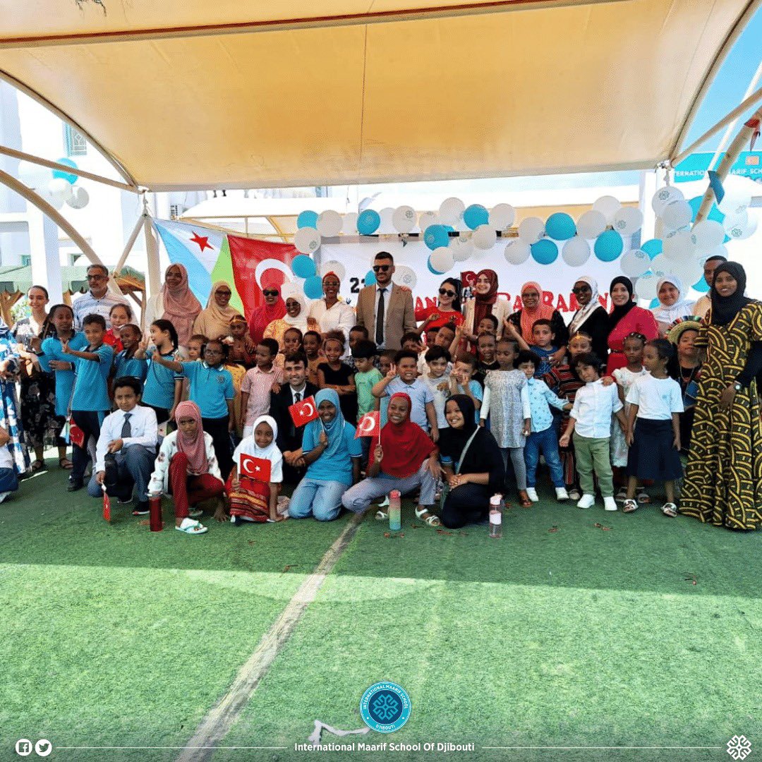maarifDJIBOUTI's tweet photo. On April 23, we celebrated Sovereignty and Children's Day. Mustafa Kemal AtatΓΌrk saidβChildren are the hope of our futureβ
After the national anthems of both countries were played, the opening speech was delivered.
#IMSD
#goodeducationforbetterfuture https://t.co/fLfZShks76