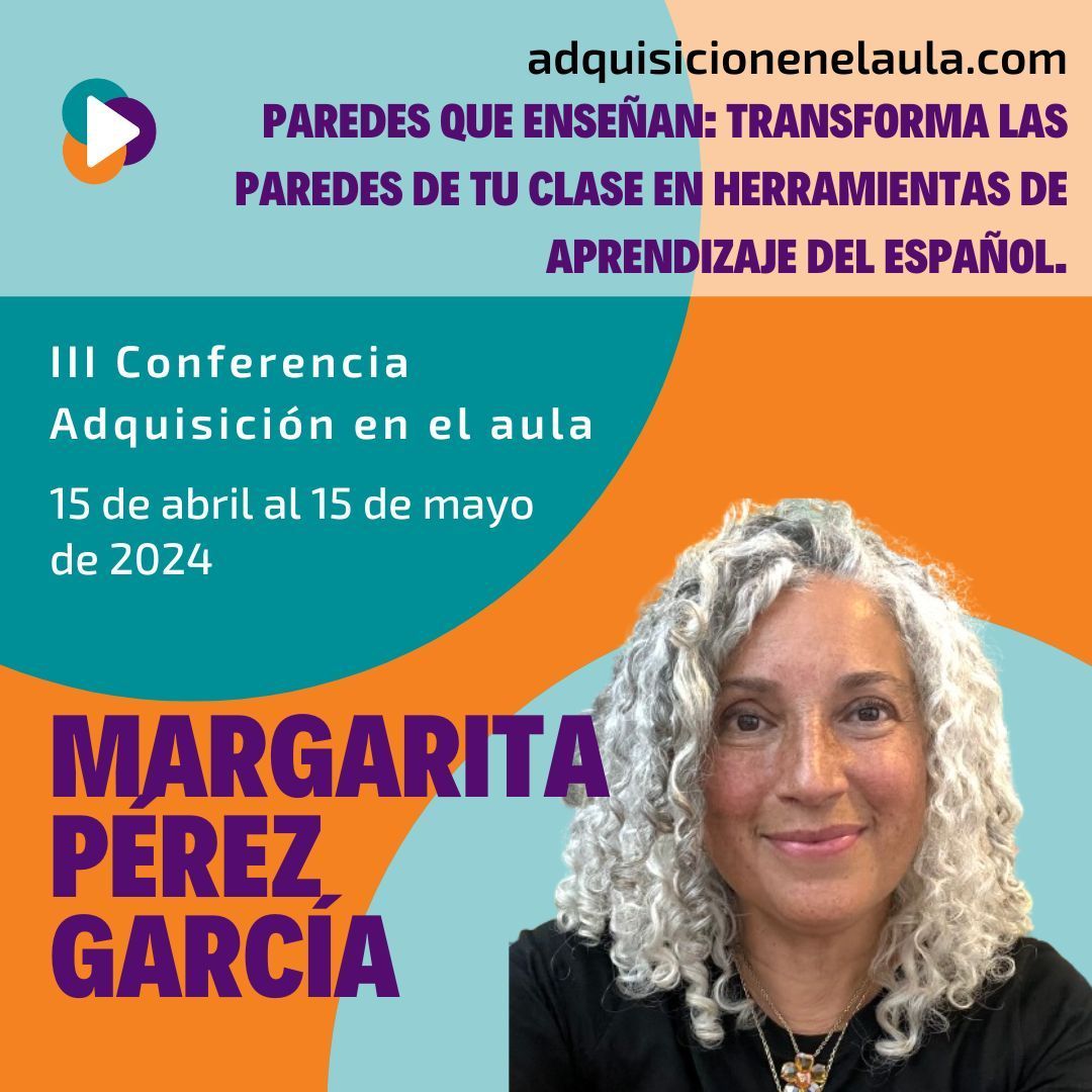 didactas's tweet photo. Margarita Pérez García nos habla sobre cómo transformar las paredes de la clase en una herramienta de aprendizaje. ¡Ideal para elevar la enseñanza del español! Contenidos disponibles hasta el 15 de mayo. #adquisicionenelaula #aeea24 ➡️ https://t.co/cT3OtjTYLS @mrsperezgarcia https://t.co/6WnUYNHzjL