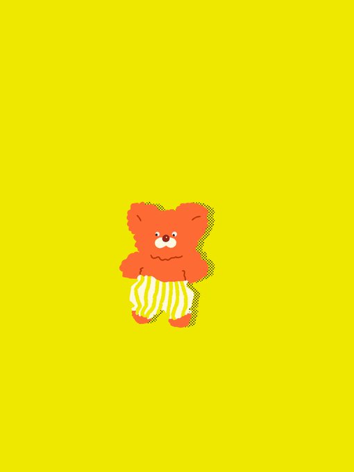 「smile teddy bear」 illustration images(Latest)｜3pages