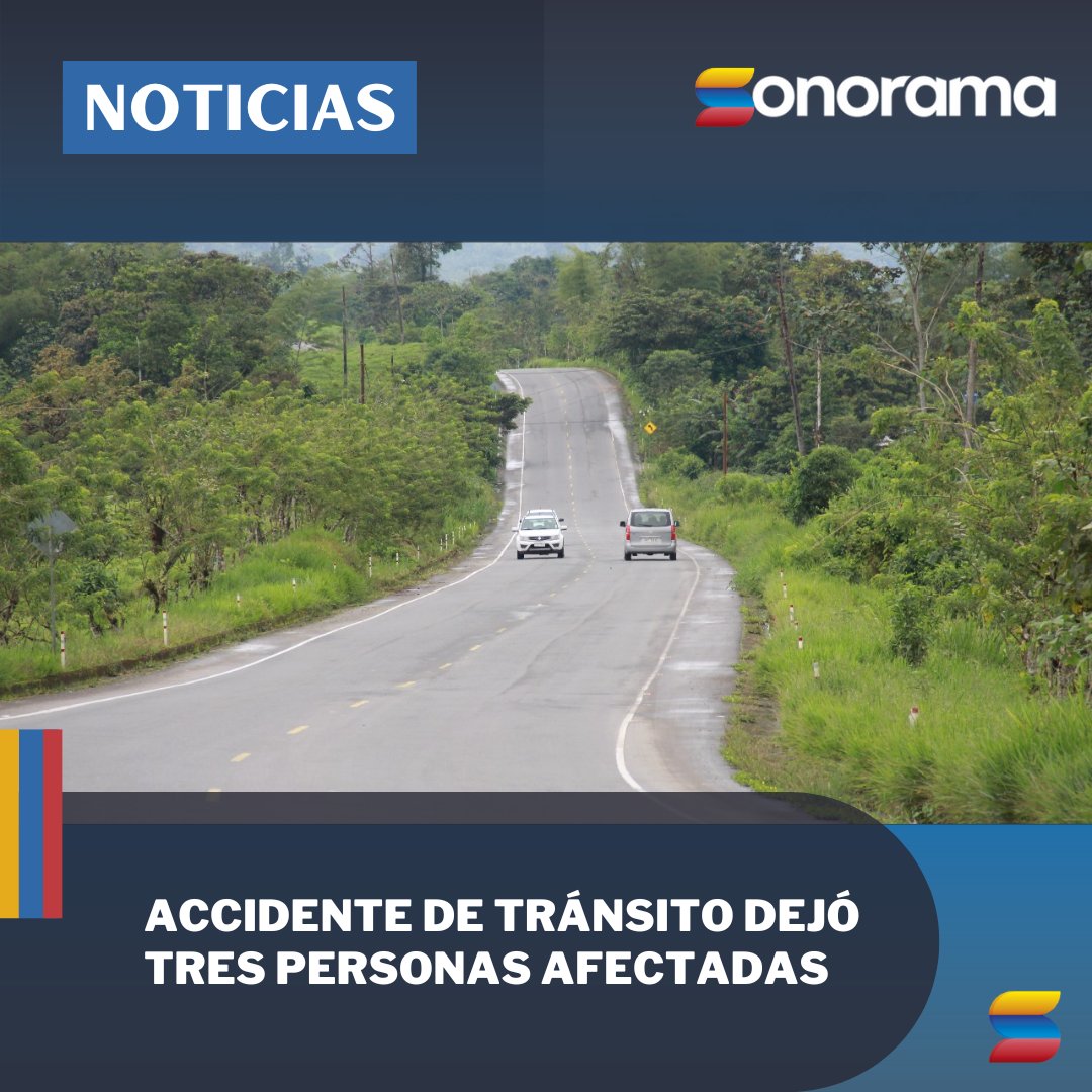 Esta mañana, se registró un siniestro de tránsito en la vía Calacalí - La Independencia, Km. 34. Paramédicos del Cuerpo de Bomberos de Quito atienden a tres personas afectadas.
