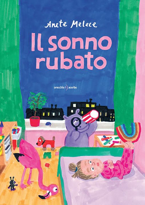 DETECTIVE STORY TRA PELUCHES E PIGIAMINI
Stella deve andare a dormire. Questa sera la mamma deve lavorare nel suo studio e quindi è il papà che le leggerà una, due, tre, quattro… ben nove storie ma...
"Il sonno rubato" da  venerdì 10 maggio.
orecchioacerbo.it/cata.../libro/…