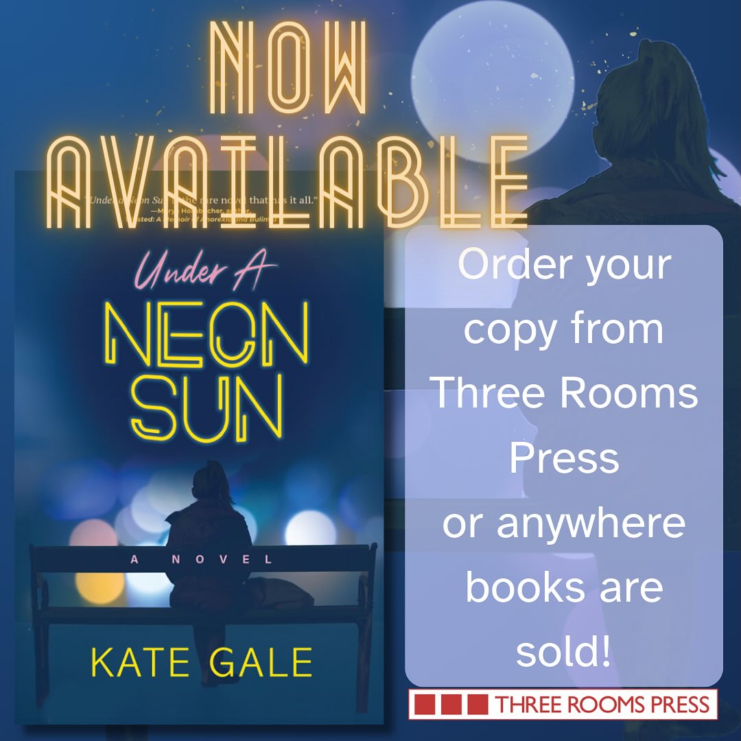 Happy Book Birthday to UNDER A NEON SUN, the debut novel of @Kate_Gale. Get your copy from your local book store today! #books #newbook #bookrec #bookreview #bookstagram #nyc #publishing #indiepublishing #indiepress #nycpublisher #newrelease #youngadult #losangeles