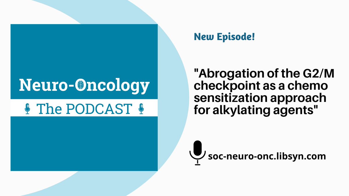 Dr. Evan Noch interviews Dr. Chunzhang Yang about his and his team's recent manuscript entitled 'Abrogation of the G2/M checkpoint as a chemo sensitization approach for alkylating agents' published online in #NeuroJournal in December 2023. bit.ly/3WbIyMJ