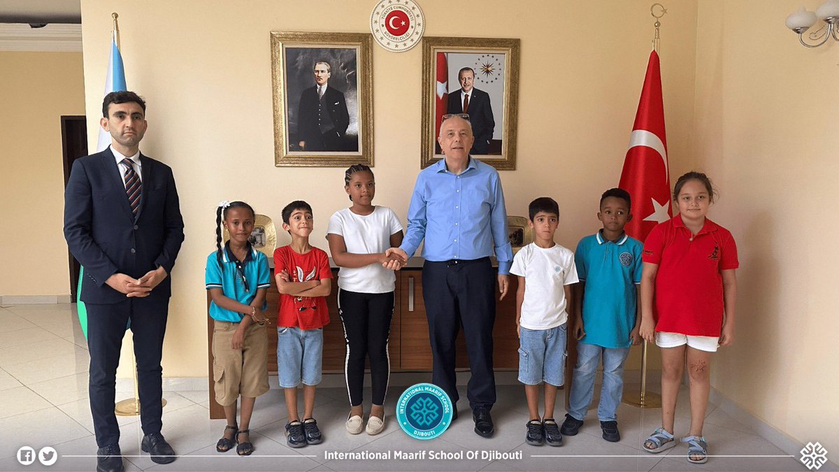 maarifDJIBOUTI's tweet photo. Then, our students added colour to the ceremony with dance performances and songs, and various activities were organised in the schoolyard.
#IMSD
#goodeducationforbetterfuture https://t.co/wHB9S9Uexd