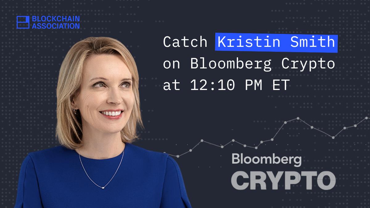 BA's @KMSmithDC will appear on @BloombergTV @crypto today to discuss why BA and CFAT are suing the @SECGov over its expansion of the Dealer Rule. Tune in: bloomberg.com/live/us @kaileyleinz @sonalibasak