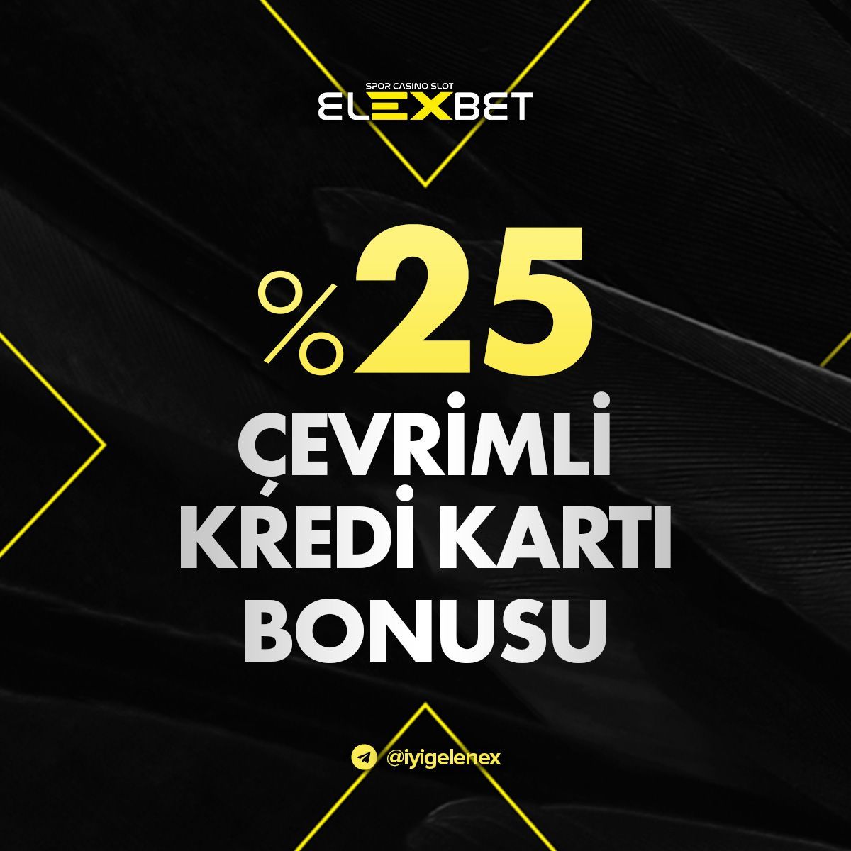 💳%25 Çevrimli Kredi Kartı Bonusu'yla 250TL'ye varan bonus fırsatı ve Elex'in ayrıcalıklı dünyası seni bekliyor! 💸 Hemen yatırım yap, fırsatlardan sonuna kadar yararlan! ✅ Günlük ₺2.000.000 çekim limiti ile kazanmanın keyfini sür! 📱 ws.tc/elexbet