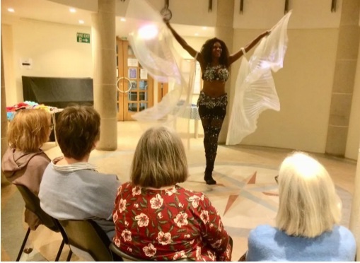 bellydanceparty's tweet photo. North London belly dance presentation and workshop https://t.co/wREf8rDZu3 #londonspeaker #bellydancer https://t.co/nJk1rZ70wF