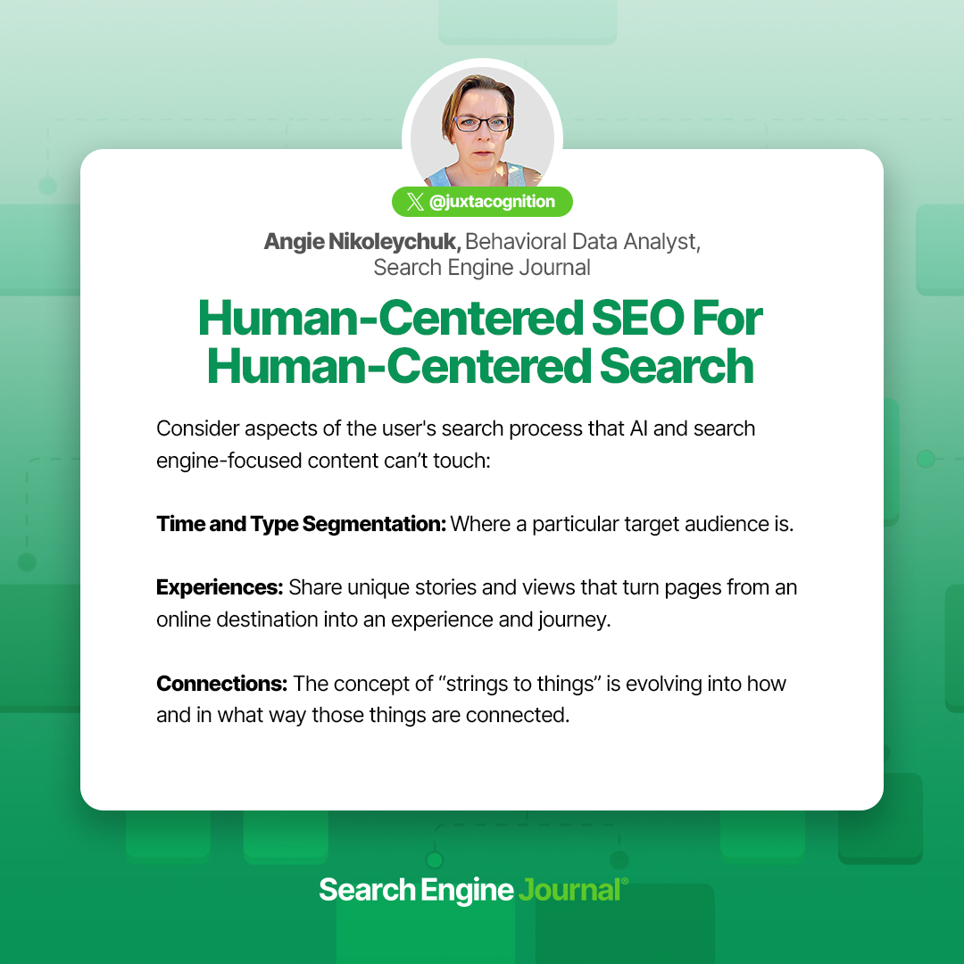 sejournal's tweet image. Understanding the “entity” is critical to future SEO success because it’s both a human and a data model of understanding. searchenginejournal.com/seo-trends/ent…

Here&apos;s how a few of the industry&apos;s experts integrate entities and ontologies into their strategies.

#seotips #advancedseo…