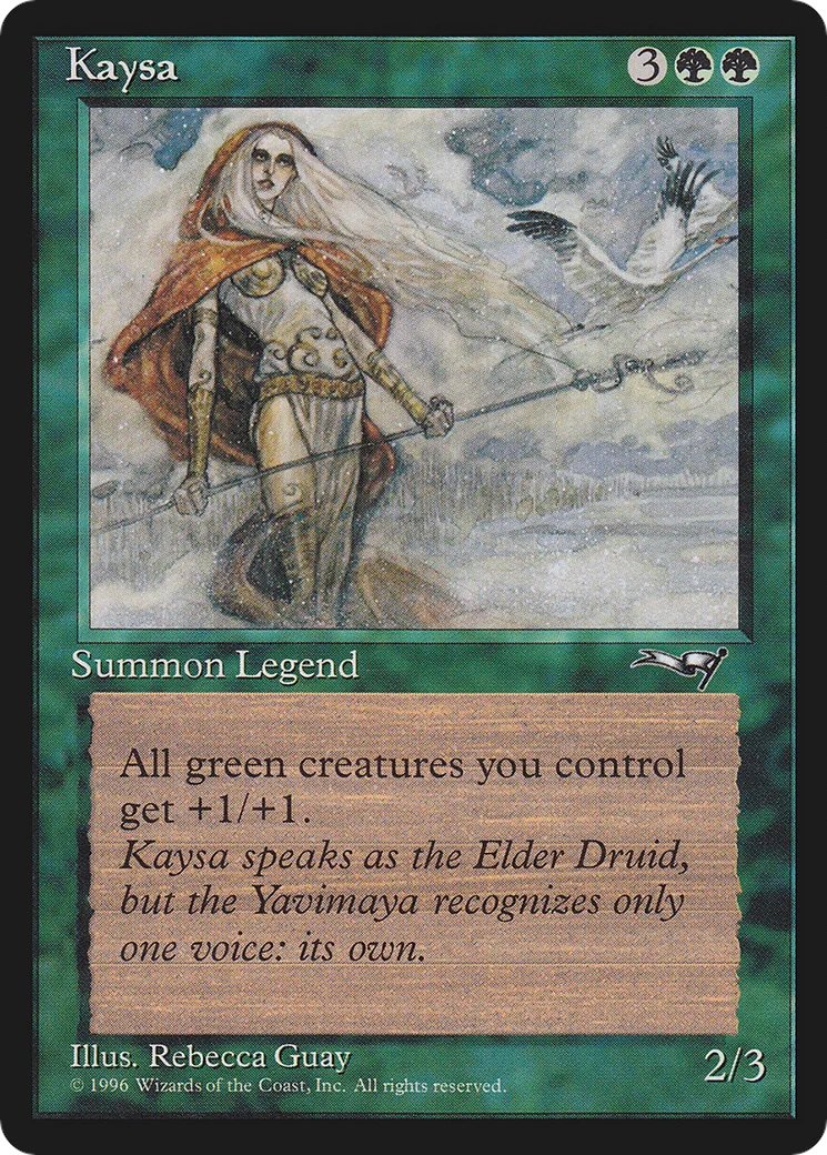Magic cards from back in the 90s.

Enchanting artwork, yet nothing like what we're used to today.

Very muted flavor text but adored by fans.

Where do you stand with how #MTG cards have changed over the years?