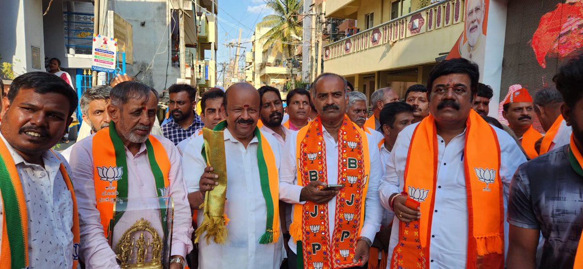 Participated in Bangalore Central Election Campaign for Shri.P. C Mohan Ji @PCMohanMP 

@BJP4India @BJP4TamilNadu @BJP4Karnataka #LokSabhaElections2024