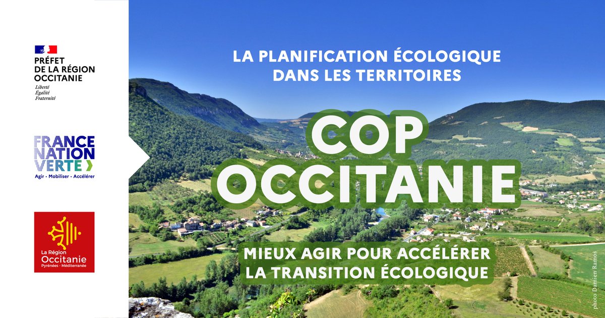 La #TransitionEcologique, c'est l'affaire de tous ❗️ Grâce à la #CopOccitanie, chaque habitant d'#Occitanie peut exprimer ses souhaits 🍀 #Biodiversité, #agriculture, #eau... La parole est aux #citoyens avec la #consultation ouverte jusqu'au 26 mai. 👉jeparticipe.laregioncitoyenne.fr/project/partic…