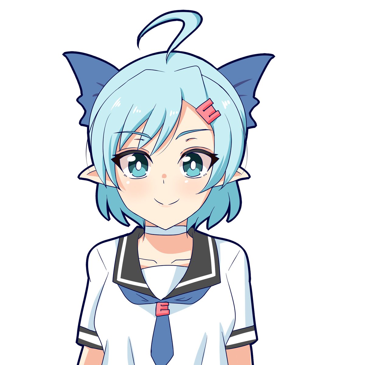 「Skeb参考イラストです。同じキャラで、3パターン分(コントローラーを持つ・ペン」|Ervinのイラスト