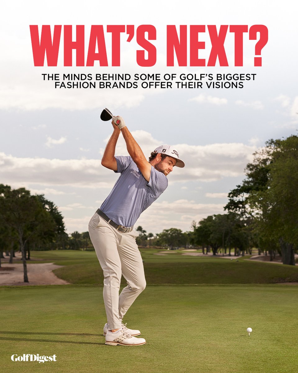 Golfwear has reached a new level over the past few years, emphasizing fashion without sacrificing function. But where does the industry go from here? 🤔 Here's what the biggest brands have to say, presented by @petermillar: glfdig.st/f1Ul50RmimB