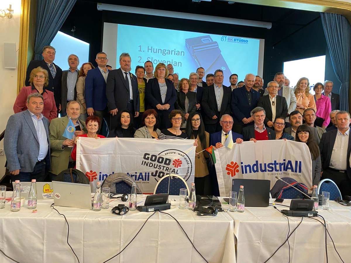 Great to see so many members at our Eastern Regional Meeting🥳 committed to working together for upward wage convergence and good industrial jobs! Trade unions are fully aware of the dangers of a two-speed Europe ➡️ we will fight against this through more trade union solidarity…