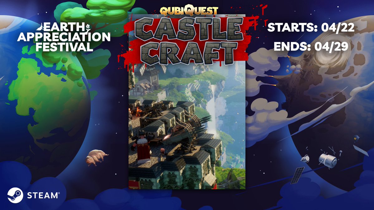 King Debimius wants you to build 🏰 &amp; defend earth against the 💀, so that we can still appreciate our planet in the future! 

hosted by:<a href="/StrayFawnStudio/">Stray Fawn Studio</a> , <a href="/Timberborn/">Timberborn | 1.0 coming March 12, 2026! 🔥</a> , <a href="/SlugDisco/">Slug Disco</a>  

Discover great games and great discounts on Steam:
store.steampowered.com/sale/appreciat…