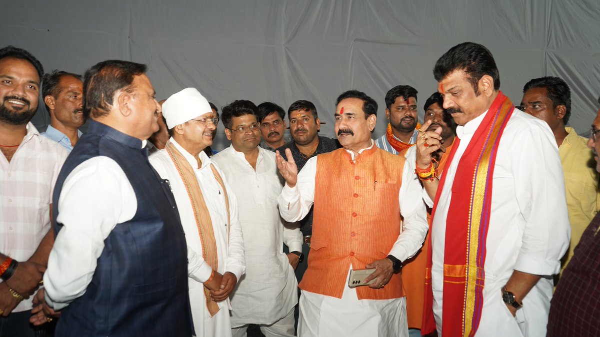 Dr Narottam Mishra tweet media