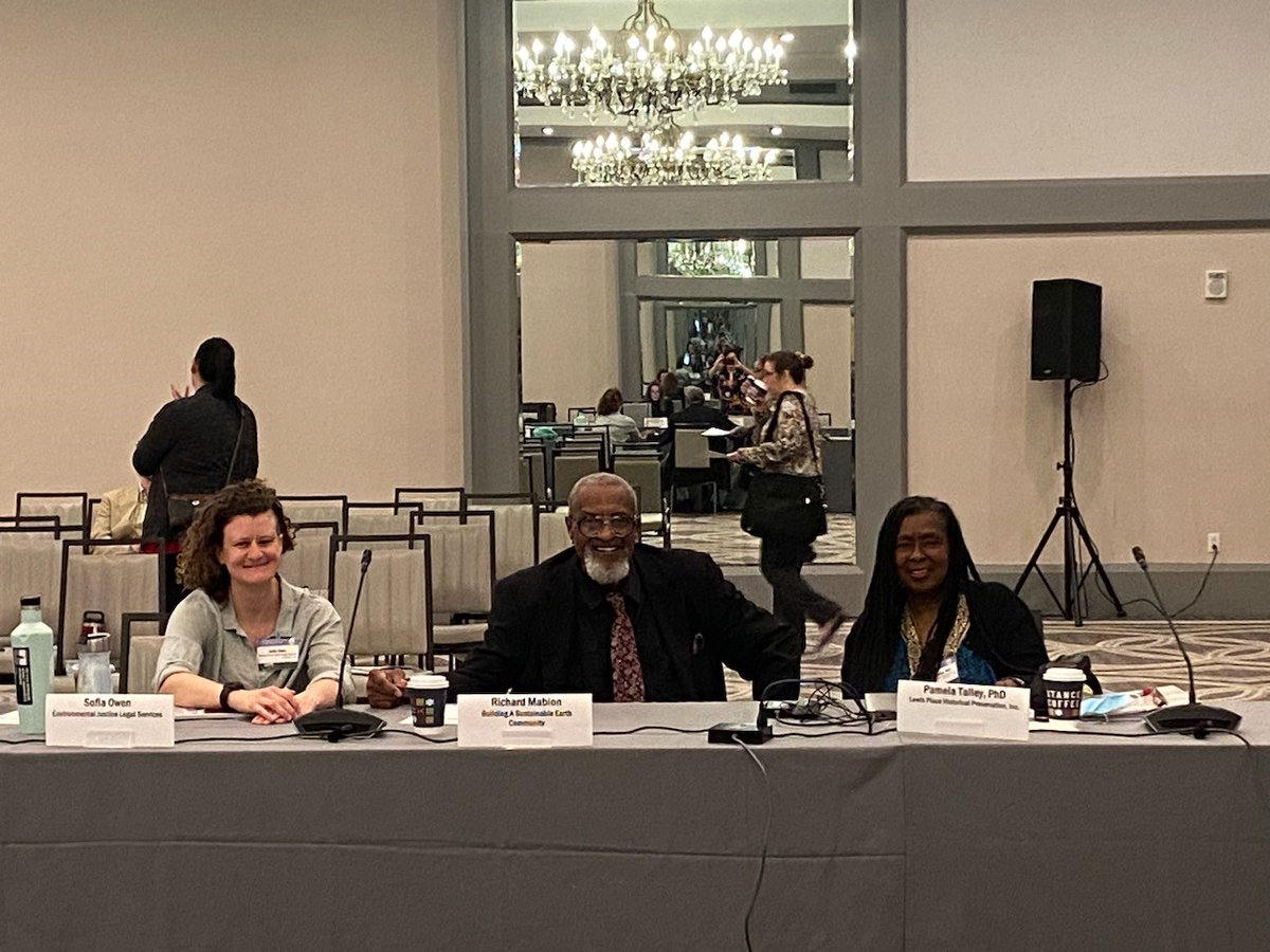 Excited to have #CommunityAction staff and members attending the #NEJAC meeting in Houston today!  @EPAEnvJustice announced new #EnvironmentalJustice clearinghouse has launched:  epa.gov/environmentalj….