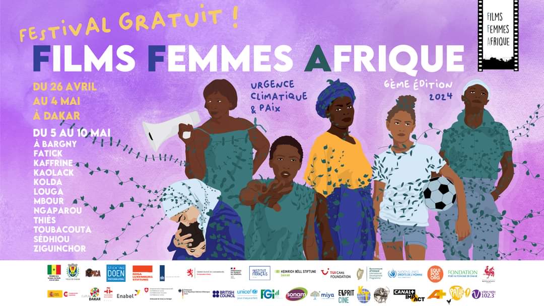 6è édition du Festival Films Femmes Afrique à Dakar & dans les régions du 26 avril - 10 mai 2024! À ne pas manquer si vs êtes au #Sénégal 🇸🇳 & que vs souhaitez apprécier le talent des femmes africaines! Entrée gratuite pr tous/tes👌🏿 Réservez votre place: linktr.ee/ffa2024?fbclid…