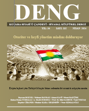 Kovara Deng ê bı hejmara xwe ya 132 yê, bi babetên dagirtî ve di demek nêzîk da dikeve ber destê we
Deng Dergisi 132. sayısı yoğun gündem konularıyla yakında çıkıyor
