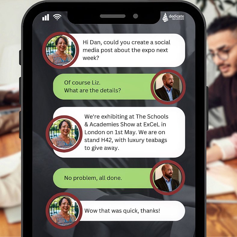 Oh, he's a one! 

Looking forward to attending <a href="/SAA_Show/">Schools & Academies Show</a> next Wednesday, May 1st!

#SAAS24 #recruitment #exhibition #dedicaterecruitment