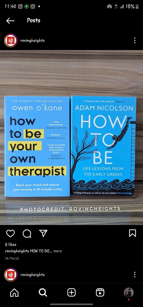 yrfavebartender's tweet photo. @Rovingheights @moniepoint How to be your own therapist #moniepointworldbookday https://t.co/Sm2w5Se8Ne