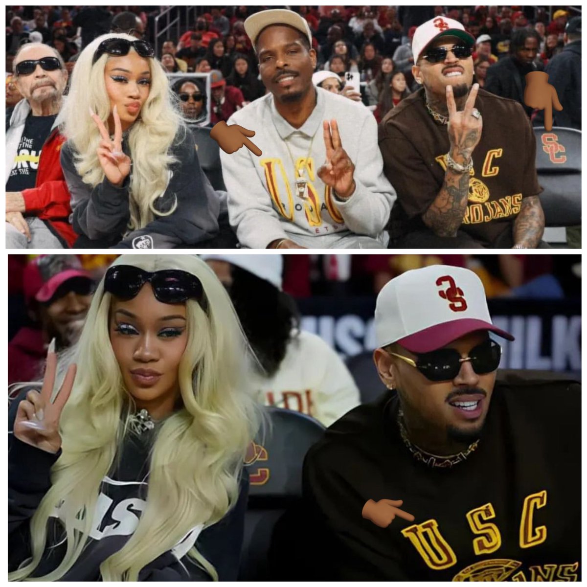 Early bird gets the worm… I did some digging and realized it’s some meaning to this date that Saweetie posted. Tell me why this is the date of the USC basketball game that Chris Brown and Saweetie were at together. Saweetie smart for this shade👀