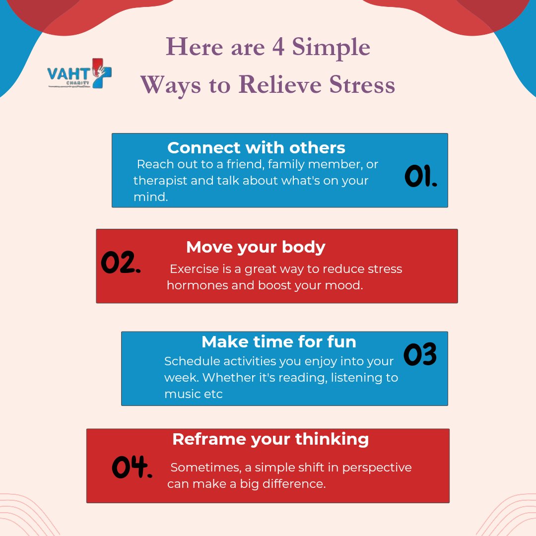 April is Stress Awareness Month, a time to focus on healthy coping mechanisms. We've shared some tips, but what stress-management strategies would you add? Let us know in the comments below!