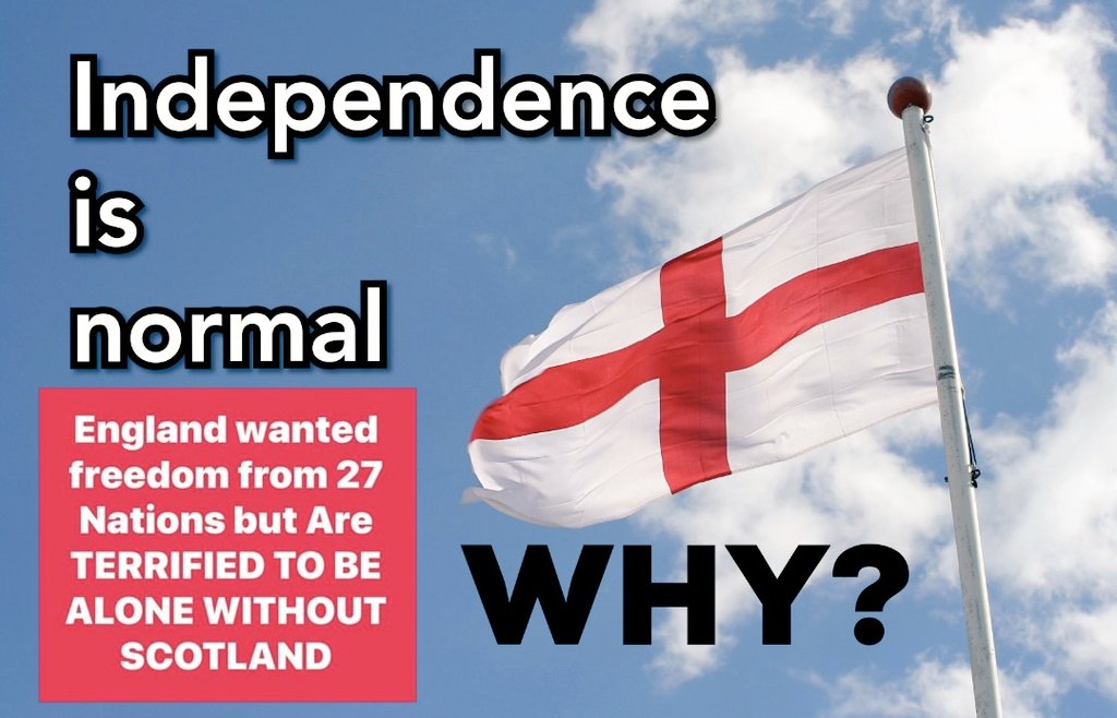 Happy Saint George's Day... Come on England - Be brave 🏴󠁧󠁢󠁥󠁮󠁧󠁿 You got Brexit done, now finish the job and get TRUE independence 🏴󠁧󠁢󠁥󠁮󠁧󠁿 You can do better as a truly independent country 🏴󠁧󠁢󠁥󠁮󠁧󠁿 Make England Great Again #MEGA #englishindy #freeengland