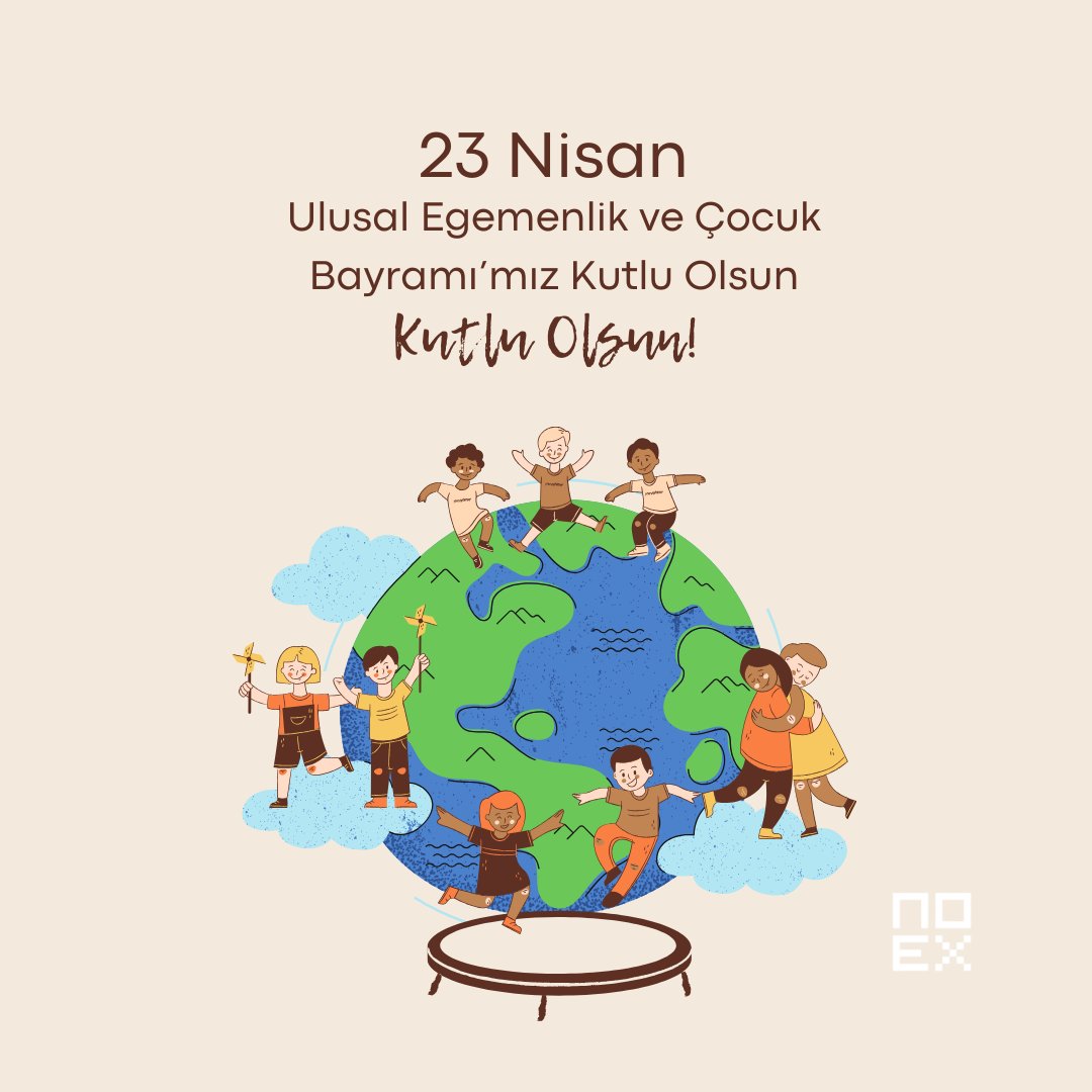 23 Nisan Ulusal Egemenlik ve Çocuk Bayramı'mız kutlu olsun!