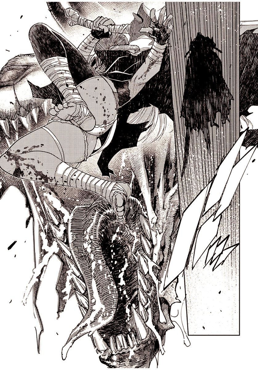 #ドラゴンの日
なんでドラゴンの日かわかんないけどどうぞw
呪剣の姫のオーバーキルのお仕事ではメチャクチャいっぱいドラゴン描けて最高に楽しかったです! 