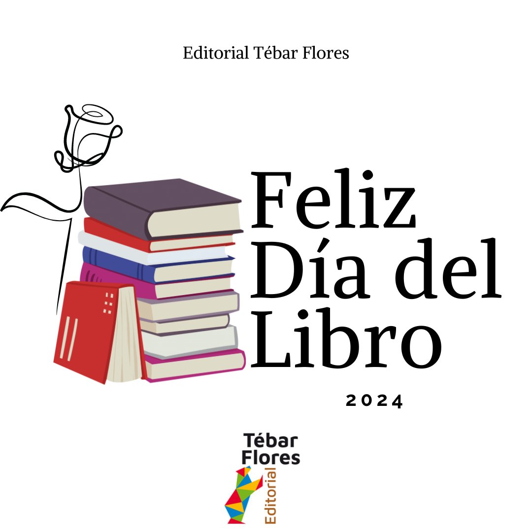Editorial Tébar Flores os desea un feliz #DíadelLibro 2024