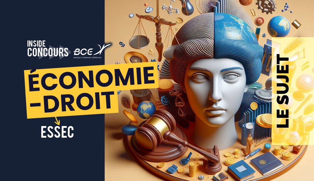 MajorPrepa's tweet image. 🚨Le sujet d'Éco-droit ESSEC vient de tomber ! 🚨
📝Retrouve le juste ici 👇 :
major-prepa.com/eco-droit/eco-…
#BCE #SUJET #ECODROIT