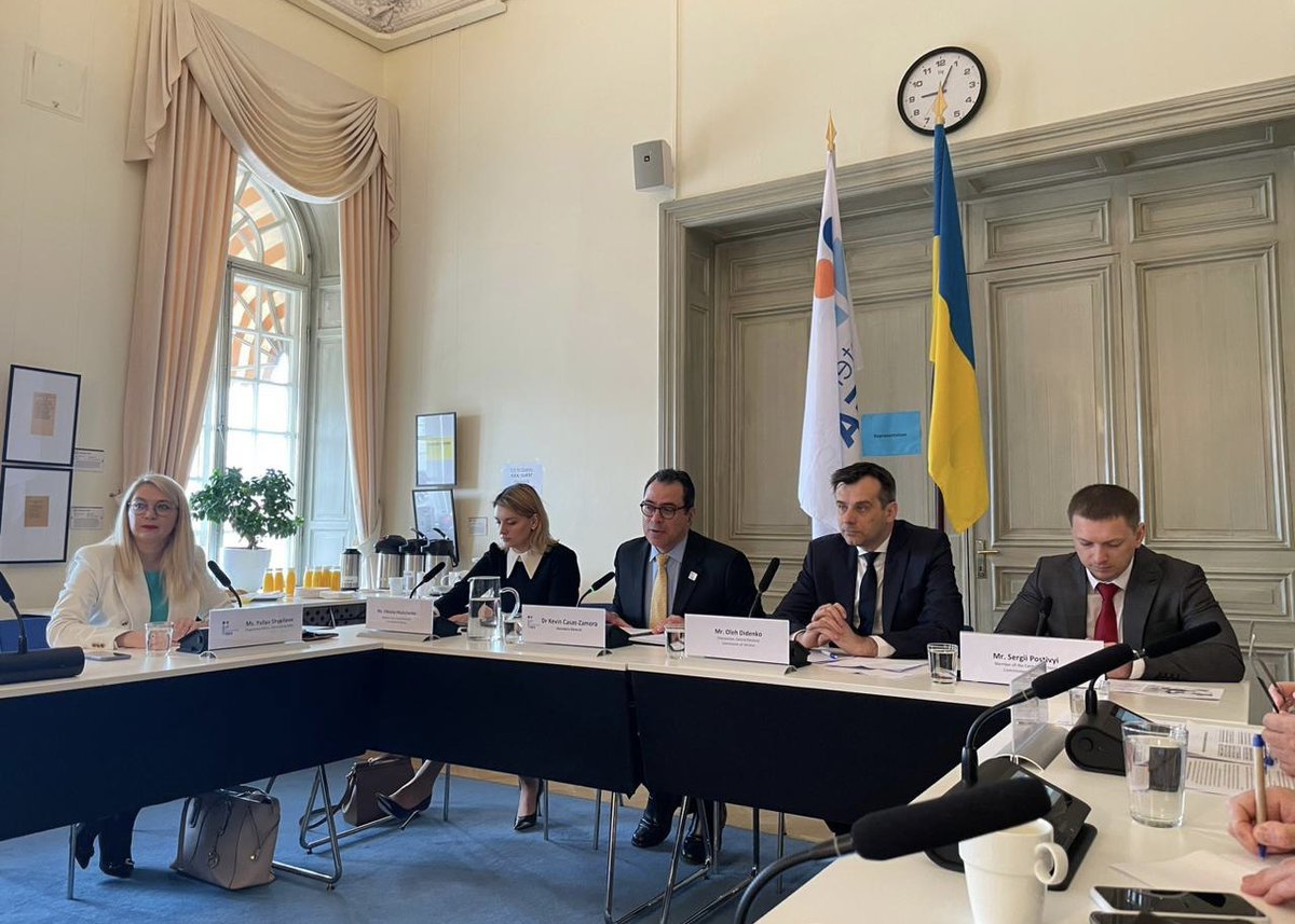 🌏Representatives of the CEC participated in a seminar on the protection of elections in Ukraine. 🧵1/9