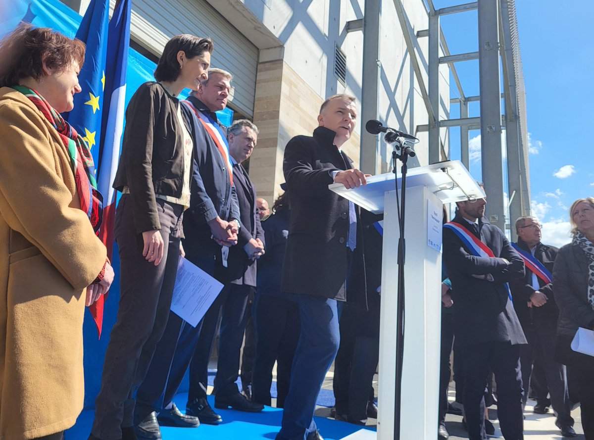 valdemarne_94's tweet photo. #ValDeMarneDirect Aujourd'hui, la station départementale de dépollution des eaux pluviales (SDDEP) est inaugurée. 🎉
Un temps institutionnel en présence d'@Ocapitanio94, @AOC1978, @LaurentJeanne94, @ChristopheBechu. https://t.co/iSNtyKT4TP