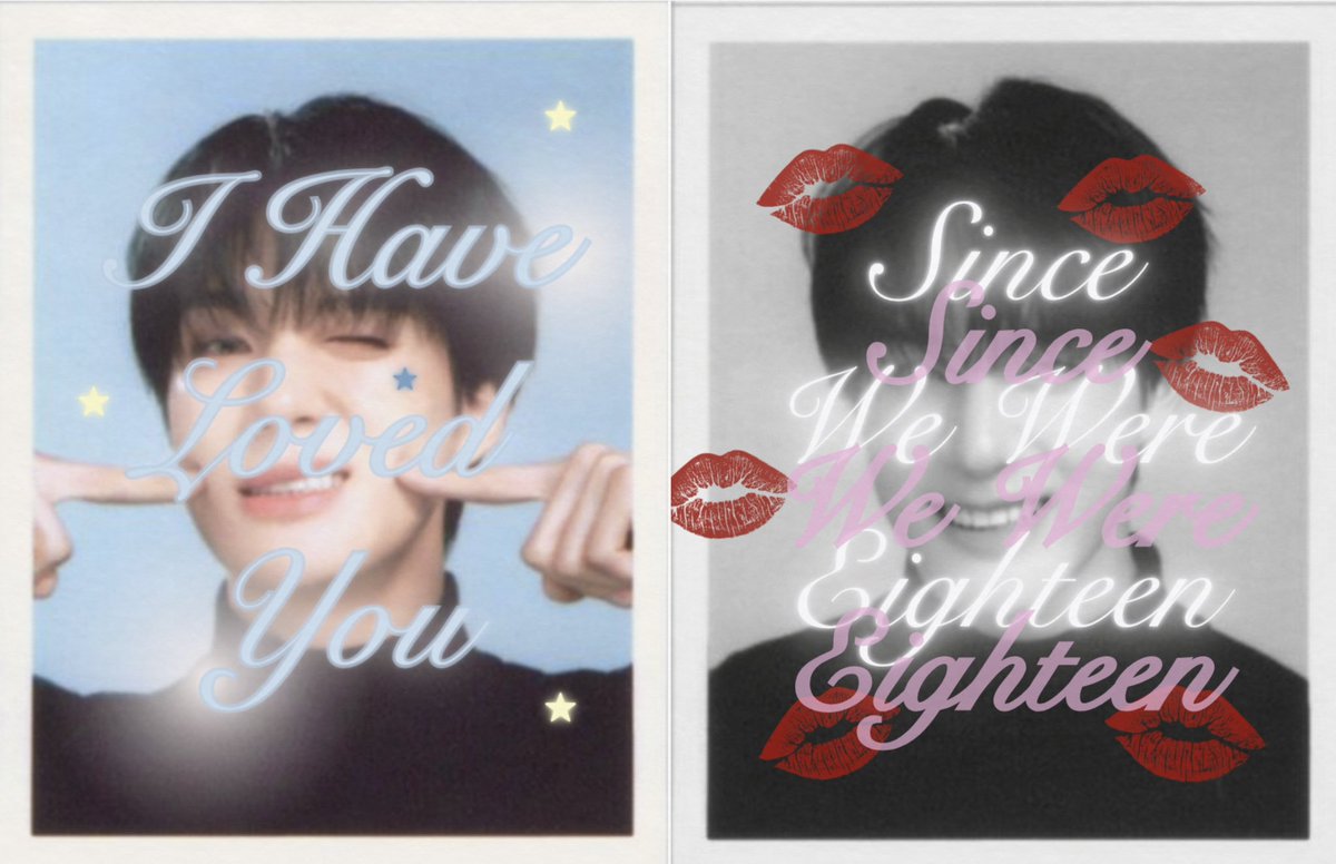 #jeno: since we were 18 💌

#제노생일축하해_사랑행_후헹헹
#AcePrinceJENODay